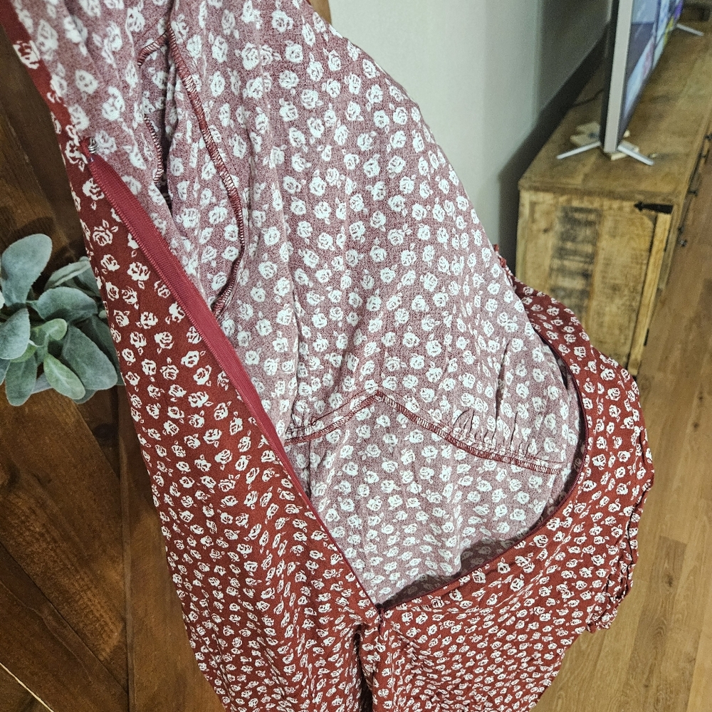 Reformation Red and White Mini Dress - Picture 7 of 12